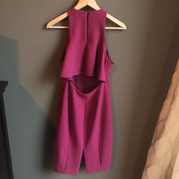 Cinq a Sept Makenna Cocktail Dress Orchid - Picture 3 of 5